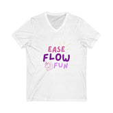 Ease Flow Fun T-Shirt White | Grace and Hope Collective