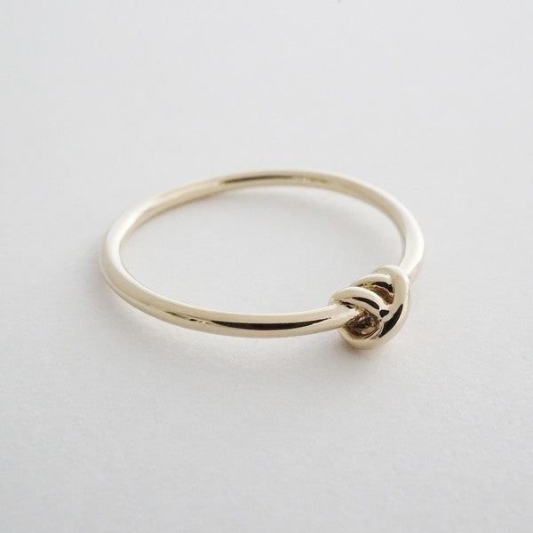 Tiny Knotted Ring | Grace and Hope Collective