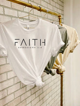 FAITH Ephesians 2:8 Short Sleeve Tee | White | Grace and Hope Collective