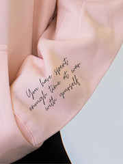 Just Breathe | You have spent enough time at war with yourself | Softest Ever Hoodie | Grace and Hope Collective