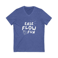 Ease Flow Fun Team Heather True Royal T-Shirt | Grace and Hope Collective