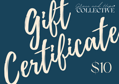 Grace and Hope Collective Gift Certificate $10