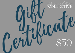 Grace and Hope Collective Gift Certificate $50