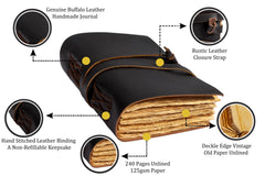 Vintage Leather Journal | Features | Grace and Hope Collective