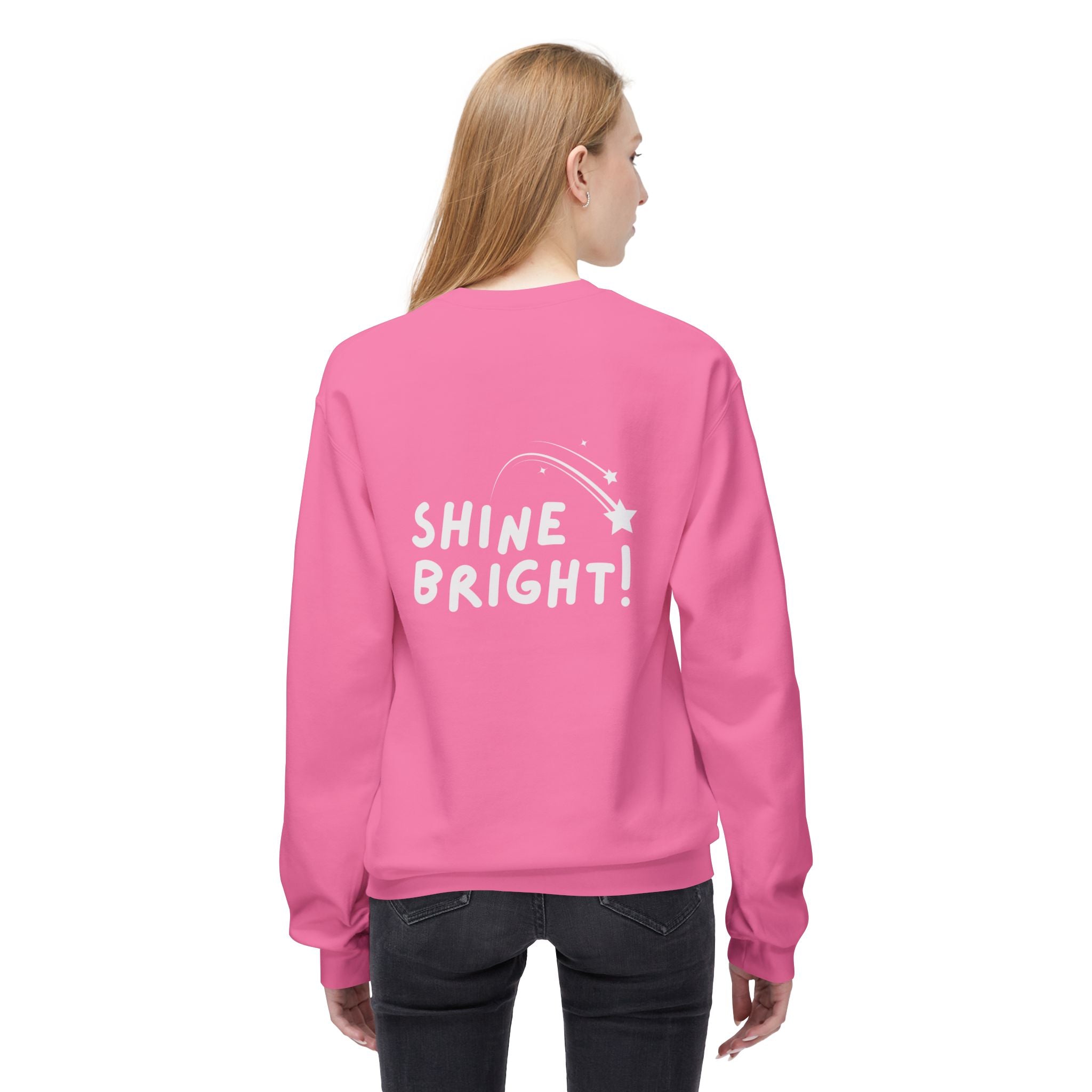 Softstyle Fleece Sweatshirt - Ease, Flow, & Fun Design