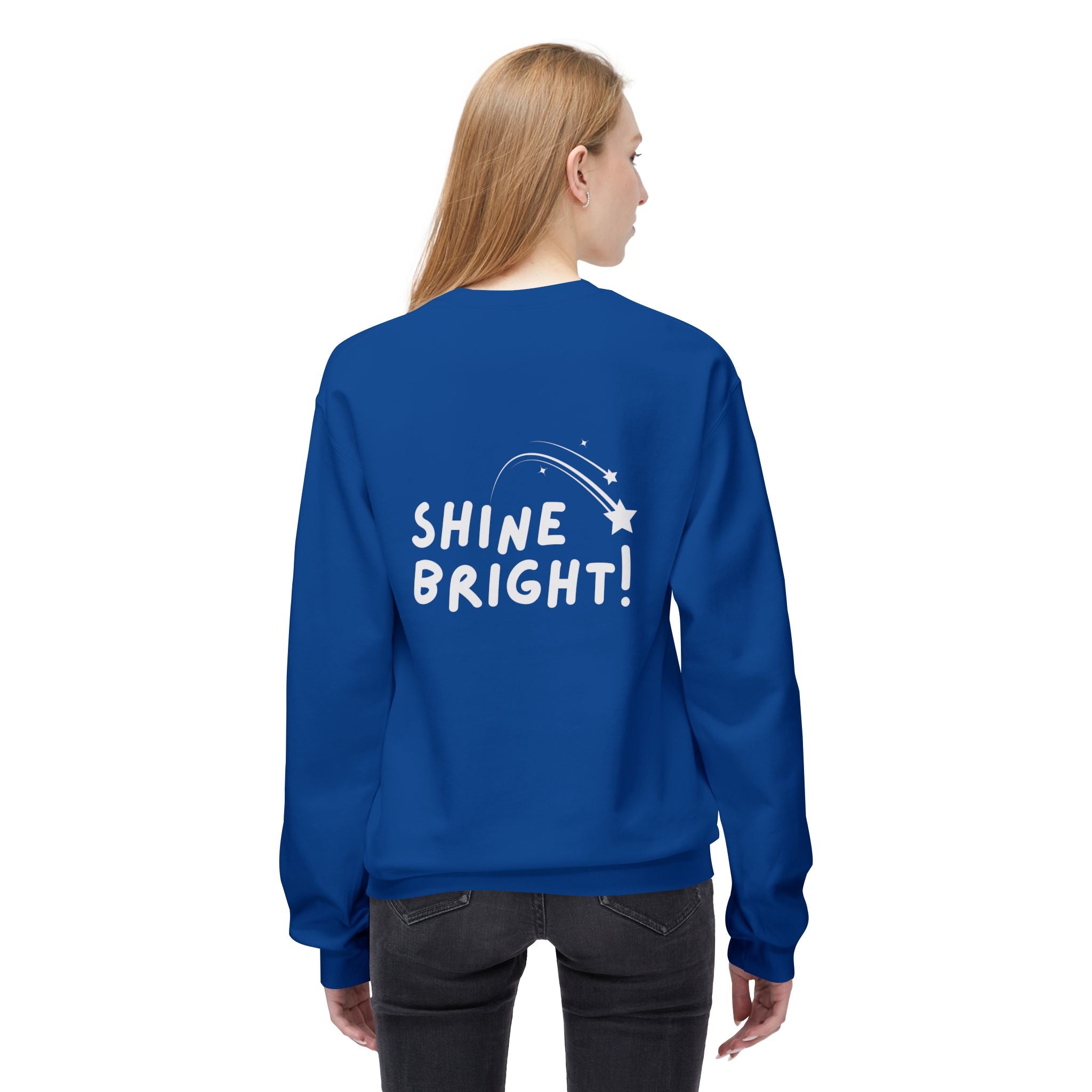 Softstyle Fleece Sweatshirt - Ease, Flow, & Fun Design