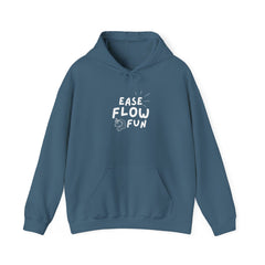 Hooded Sweatshirt - Ease Flow Fun with Shine Bright Design