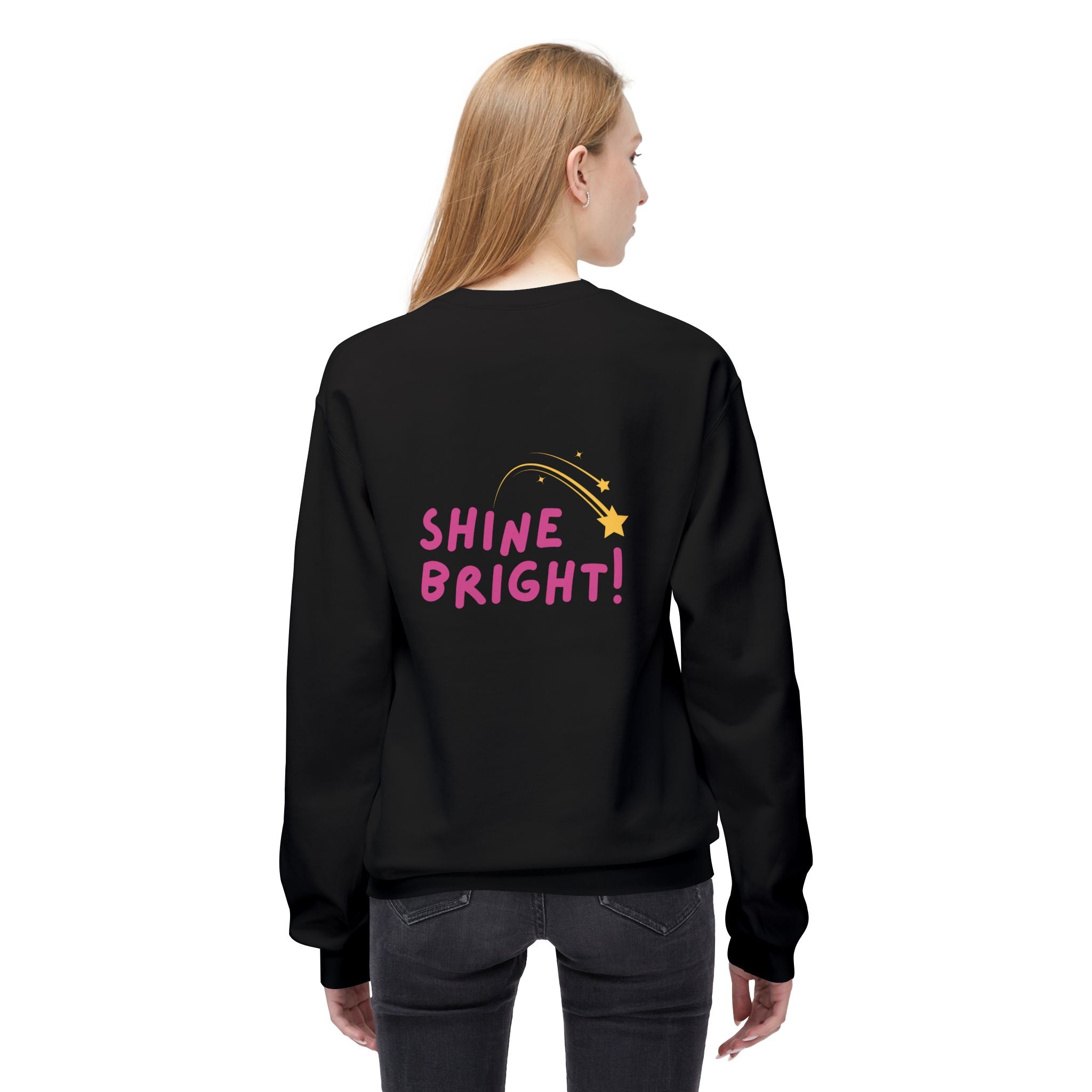 Softstyle Fleece Sweatshirt - Ease, Flow, & Fun Design