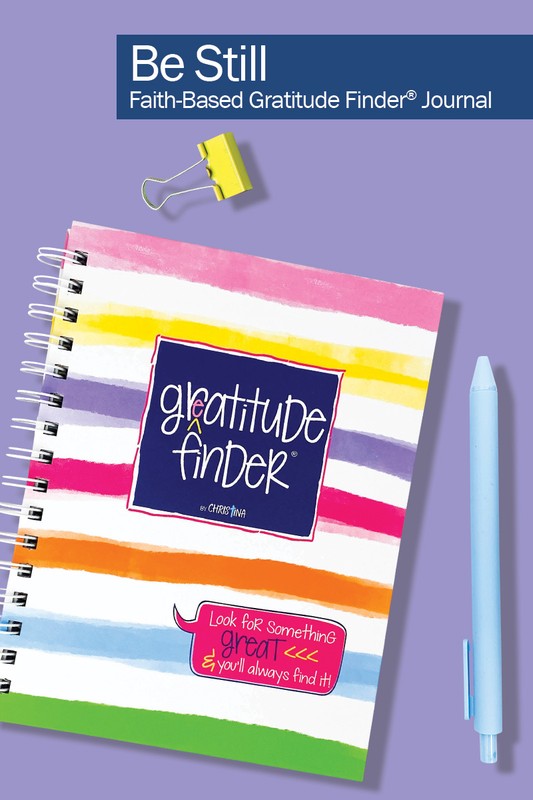 NEW - Faith-Based Gratitude Journal w Stickers 52-Week