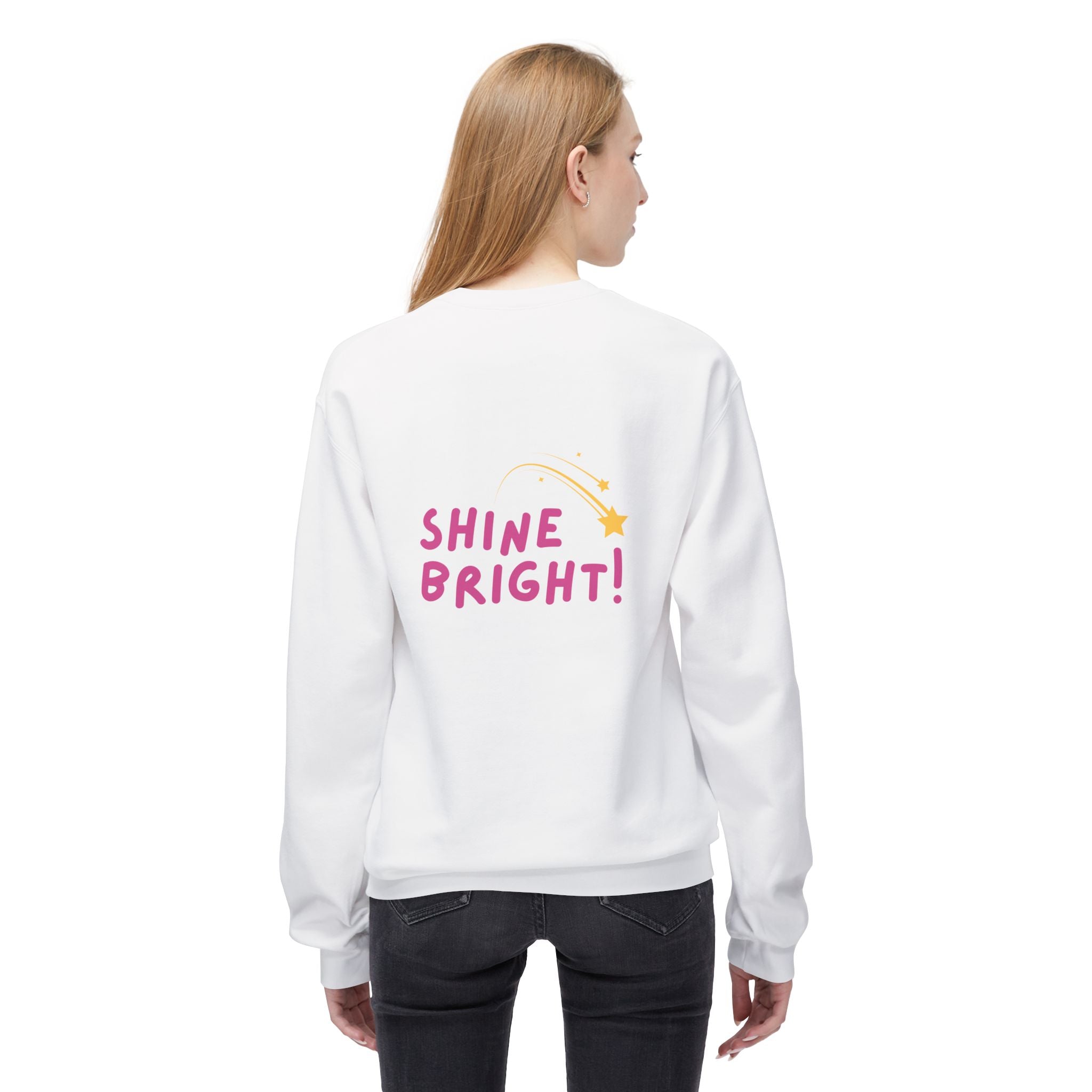 Softstyle Fleece Sweatshirt - Ease, Flow, & Fun Design