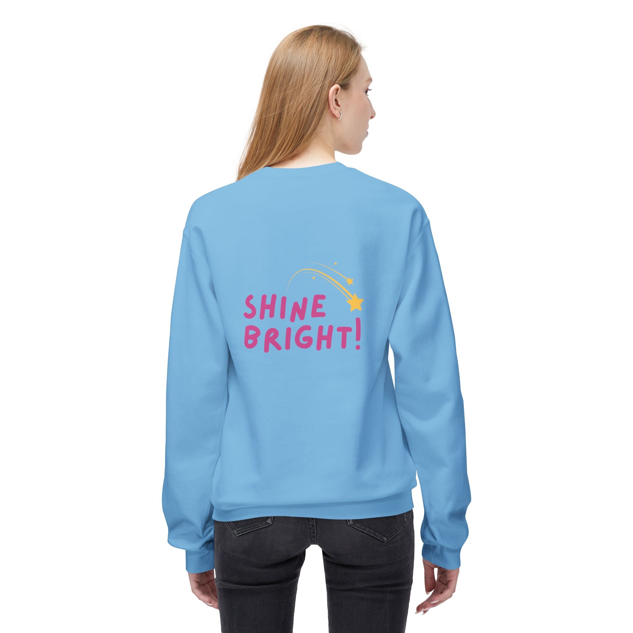 Softstyle Fleece Sweatshirt - Ease, Flow, & Fun Design