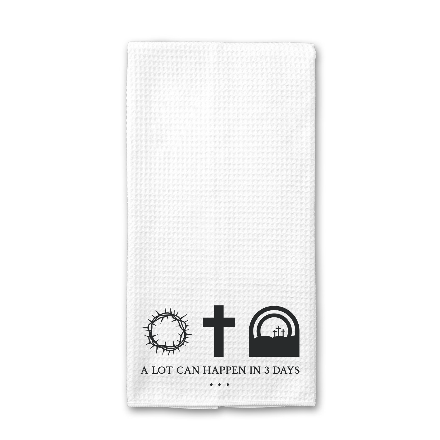 A Lot Can Happen In 3 Days Towel - Grace and Hope Collective