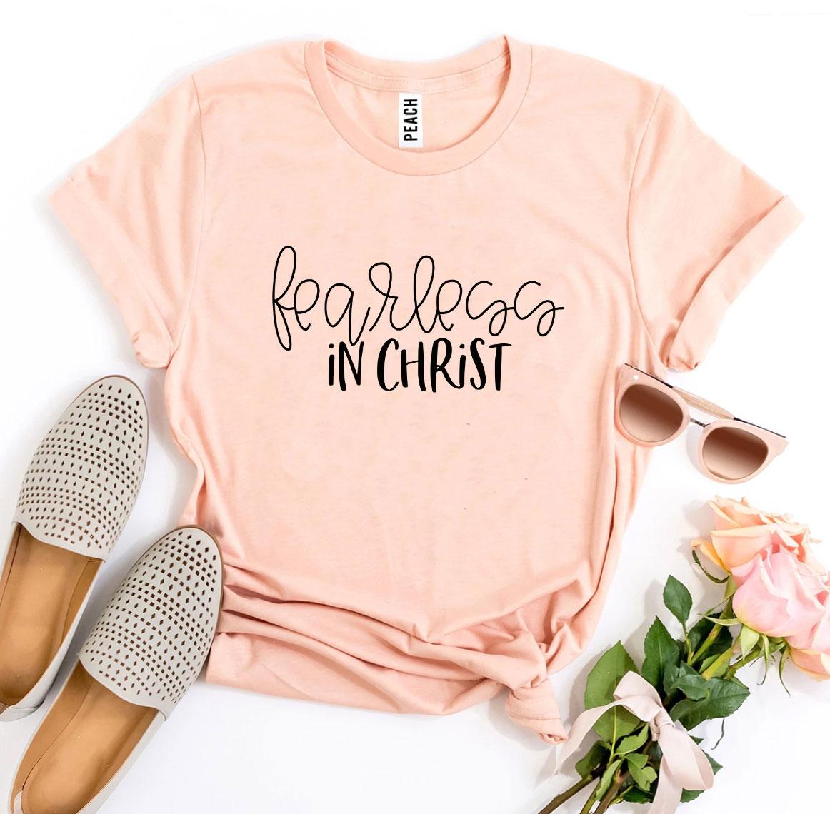 Fearless In Christ Tee Shirt - Grace and Hope Collective