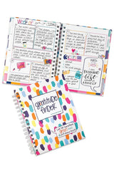 NEW - Gratitude Journal with Stickers Non-Dated 52-Week