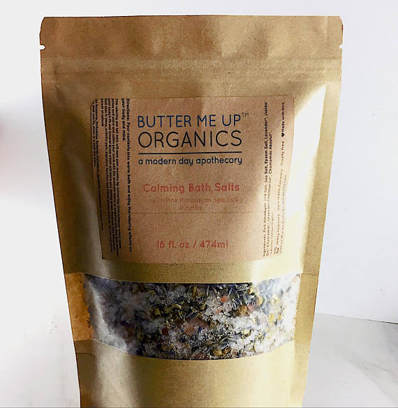 Lavender Calming Bath Salts for Relaxation - Grace and Hope Collective